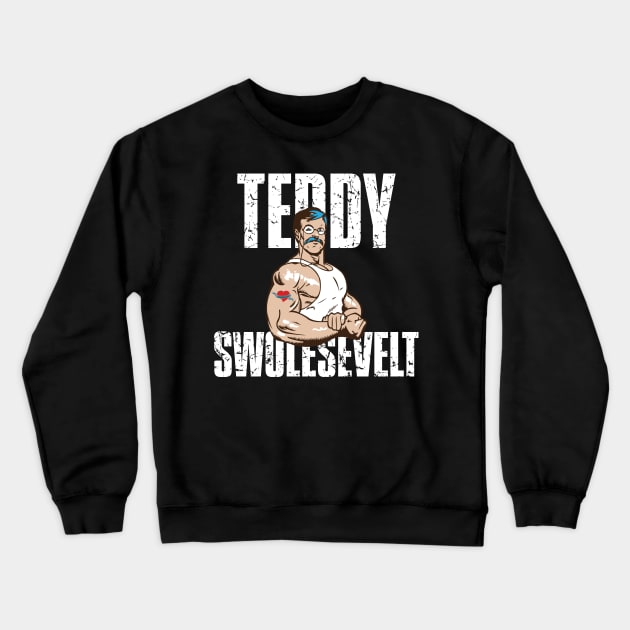 Teddy Swolesvelt Crewneck Sweatshirt by myoungncsu